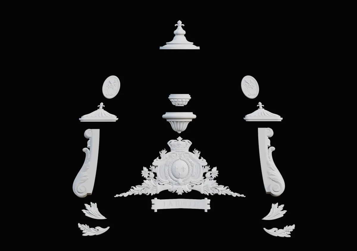 Décors "La Belle" 1/24