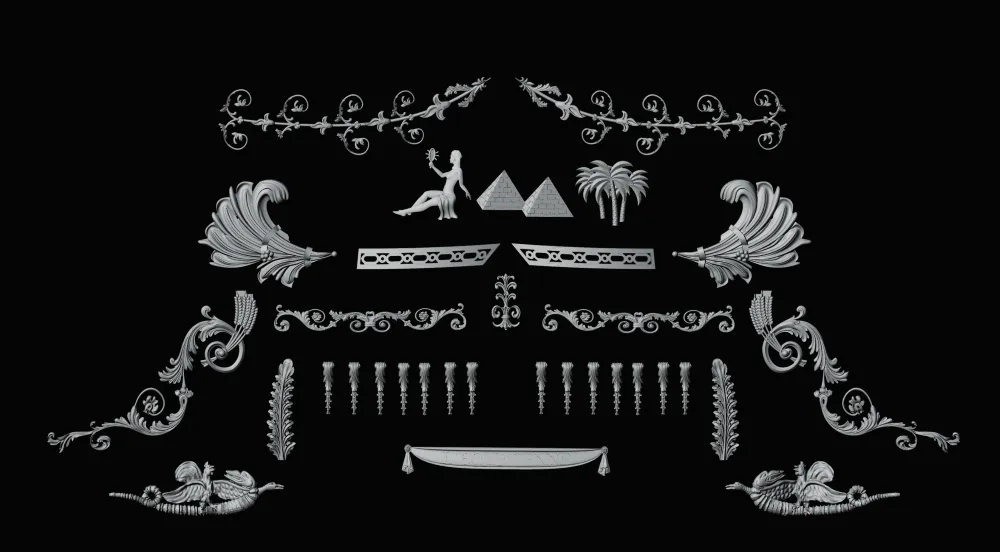 Décors "L'Egyptienne"