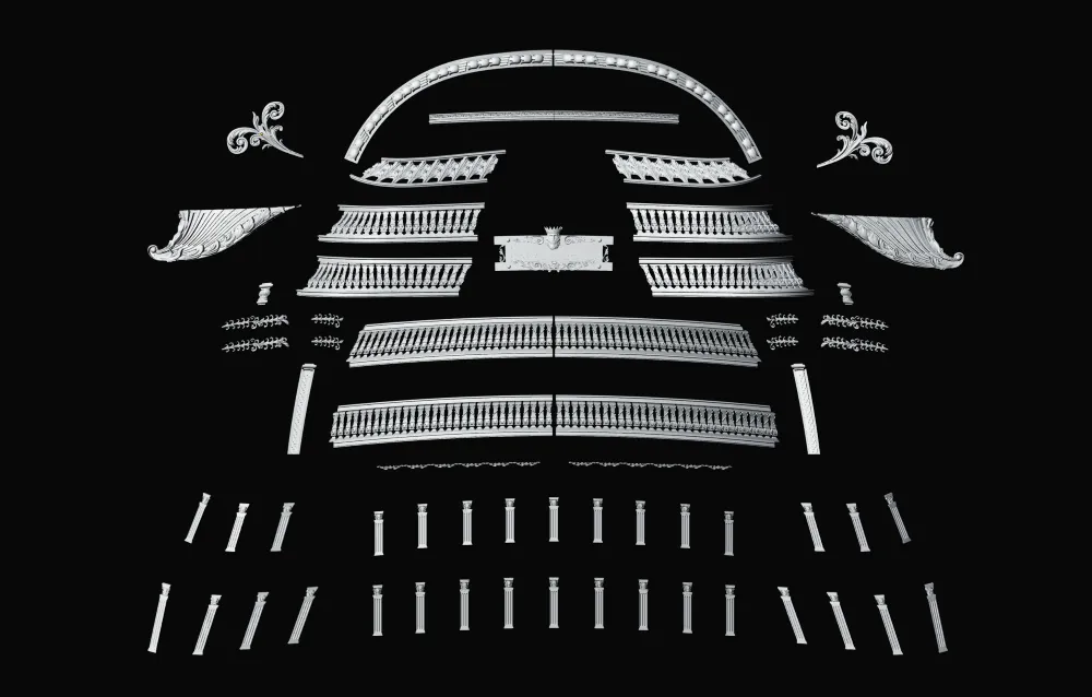 Décors "Le Commerce de Marseille"