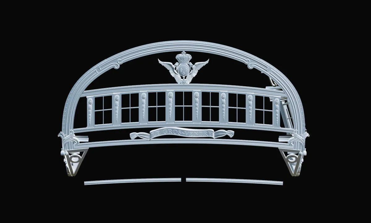 Decorations from the ‘Gros Ventre’