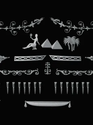 Décors "L'Egyptienne"