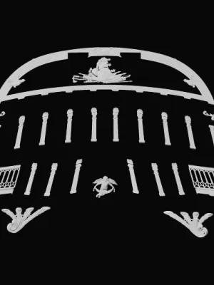 Décors de "La Belle Poule"