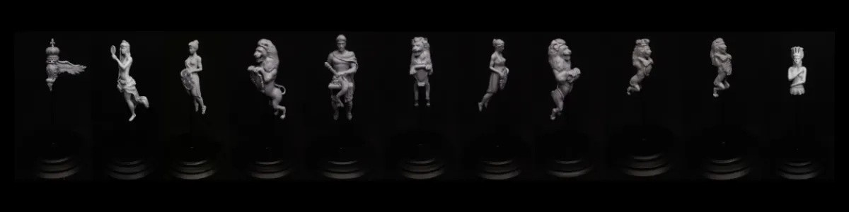 Figure de proue en résine